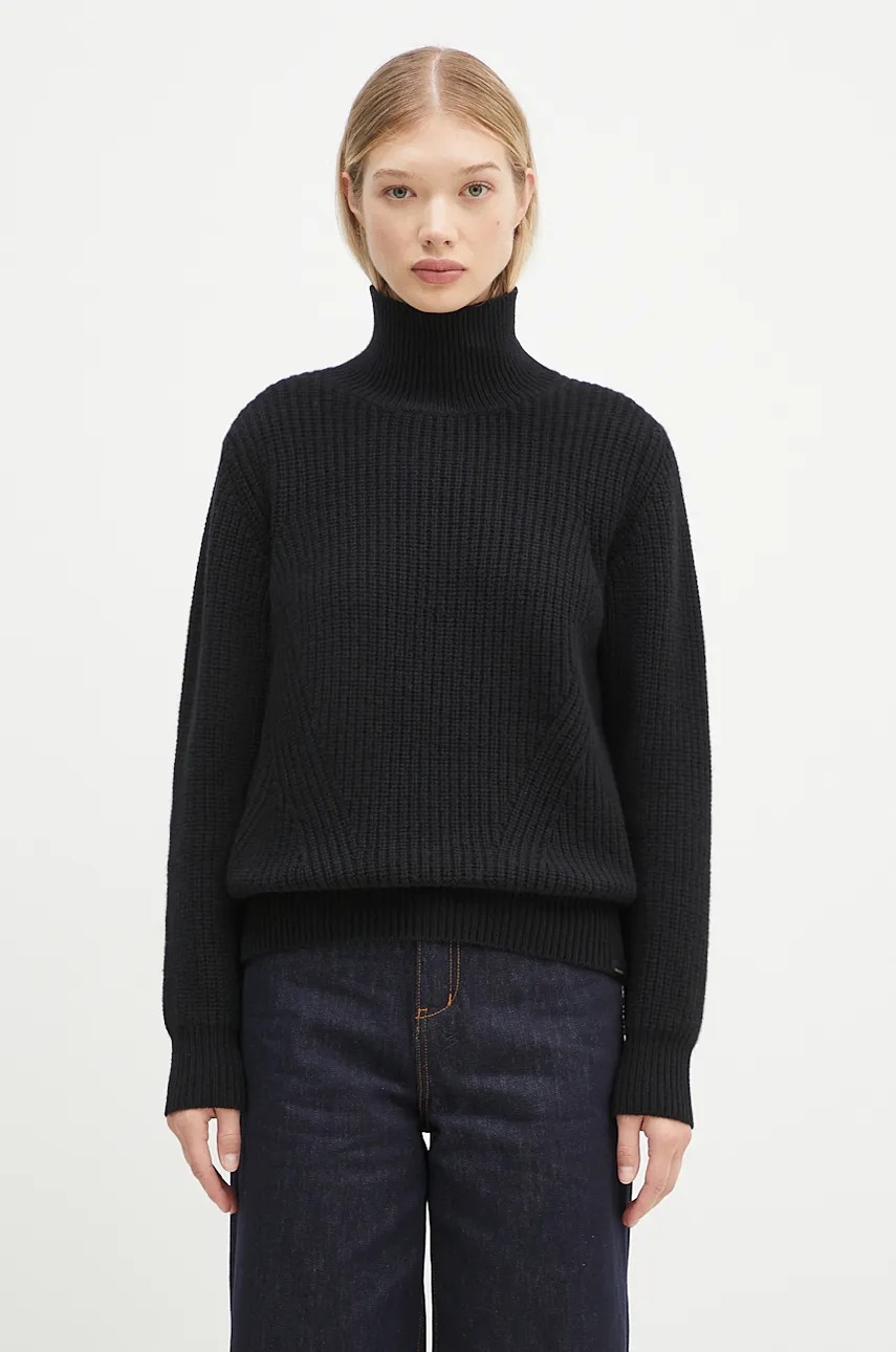 Woolrich  pulover de lână Canberra Turtleneck