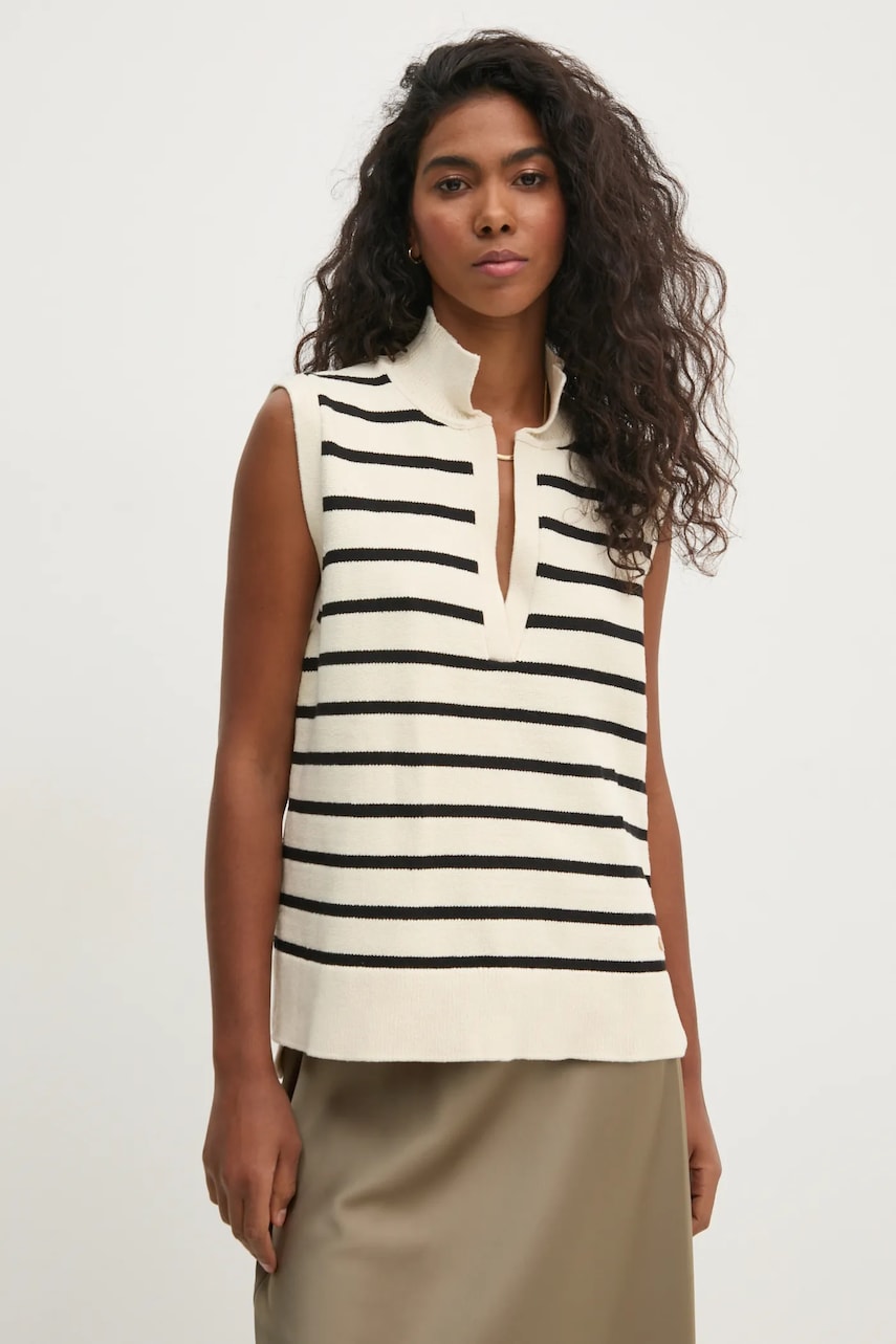 Pedro del Hierro vesta culoarea bej, light, 5508903 Pedro del Hierro vesta culoarea bej, light, 5508903