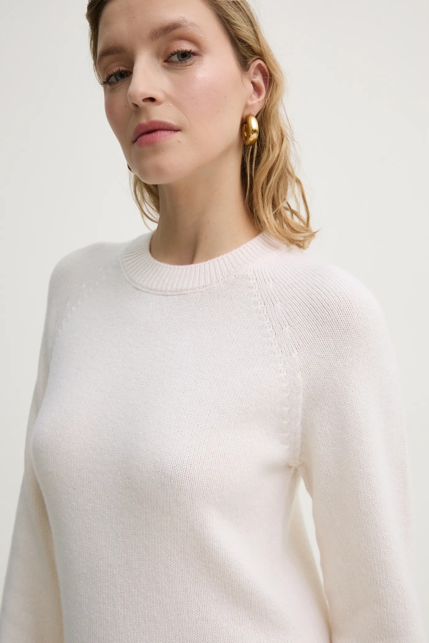 Πουλόβερ κασμίρ A.L.C. Ashtyn χρώμα: μπεζ, 7SWPO01029 φωτογραφία