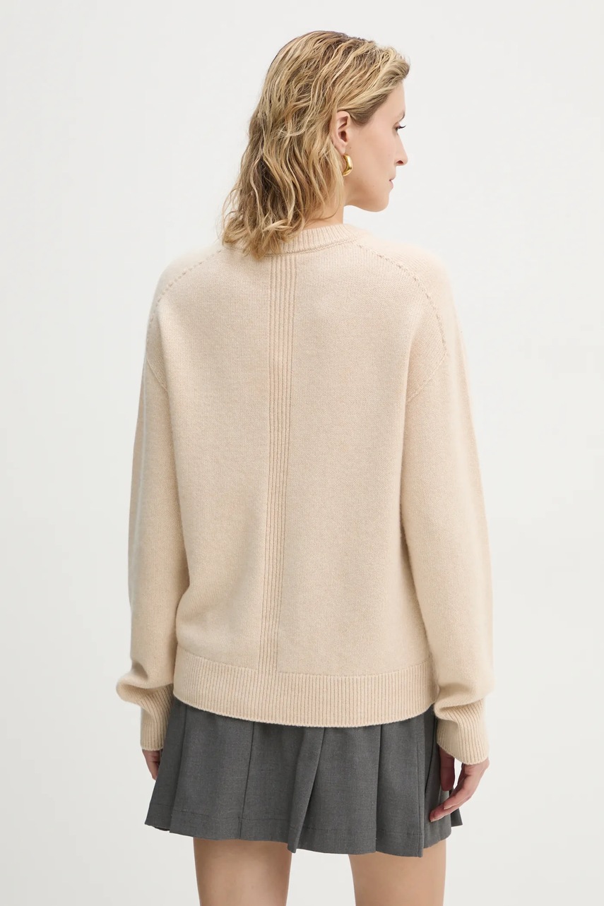 Πουλόβερ κασμίρ A.L.C. Calven χρώμα: μπεζ, 7SWPO01027 φωτογραφία