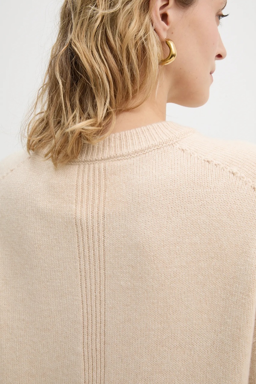 Πουλόβερ κασμίρ A.L.C. Calven χρώμα: μπεζ, 7SWPO01027 φωτογραφία