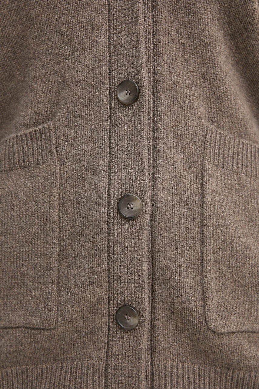 Ζακέτα κασμίρ A.L.C. Emory χρώμα: καφέ, 7SWCA00215 φωτογραφία