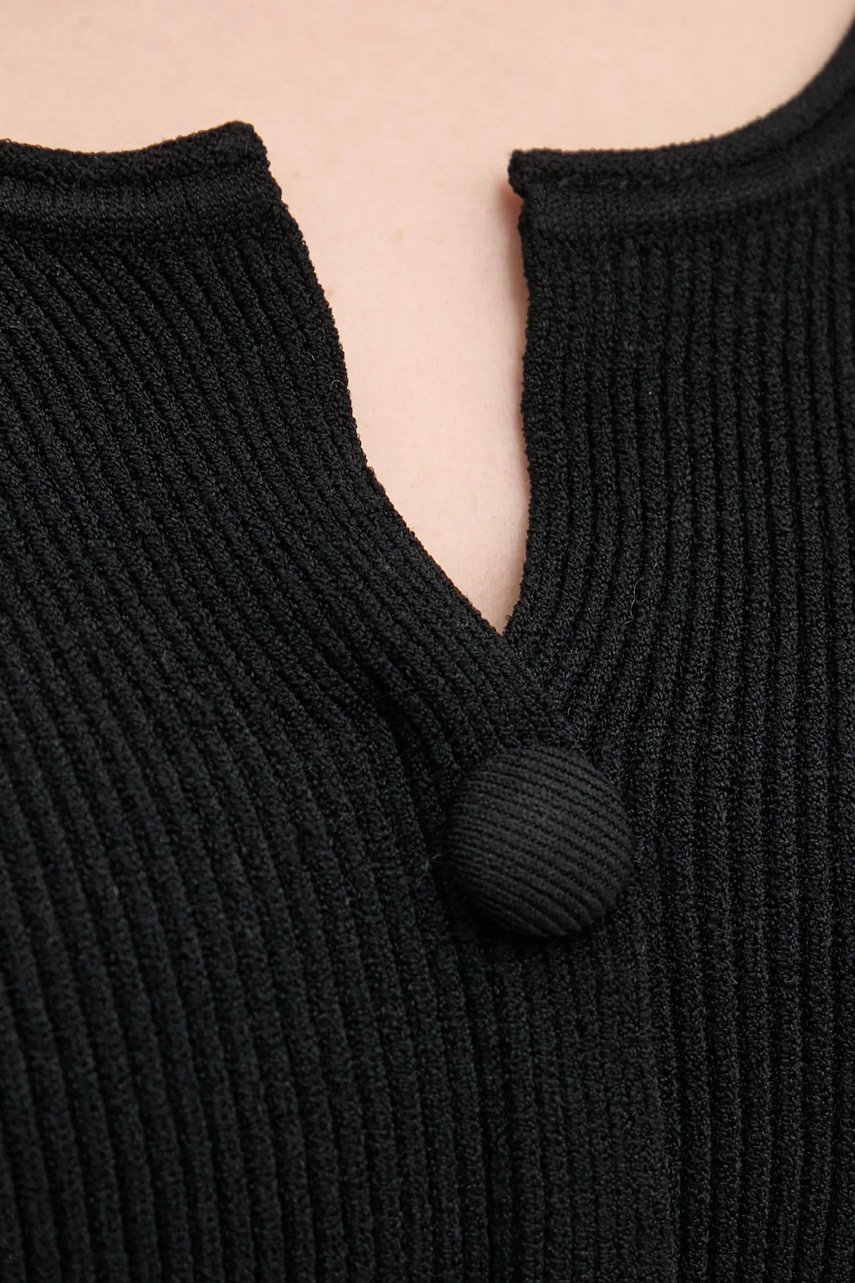 Πλεκτή ζακέτα By Malene Birger FRANCINAS χρώμα: μαύρο, Q72575003 φωτογραφία