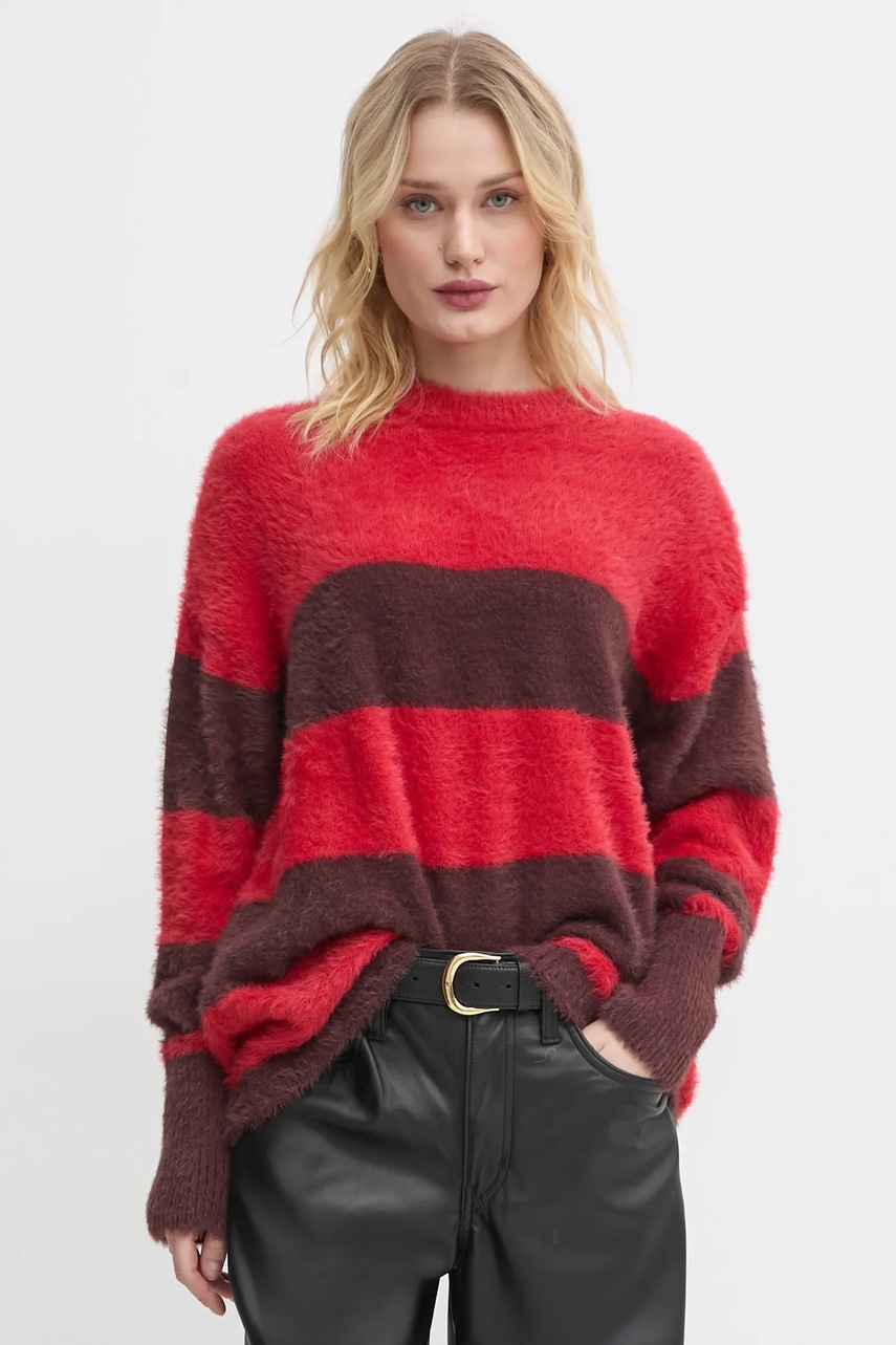 G-Star pulover femei, culoarea rosu, D25272-D768