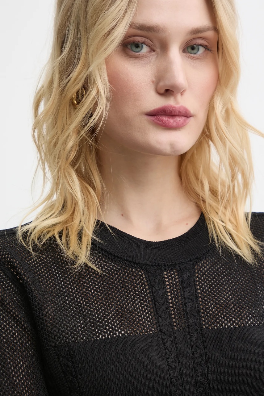 Πουλόβερ G-Star χρώμα: μαύρο, D25270-B754 φωτογραφία