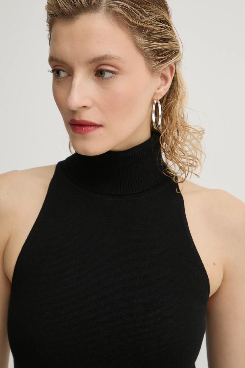 Βαμβακερό γιλέκο G-Star χρώμα: μαύρο, D26410-D487 φωτογραφία