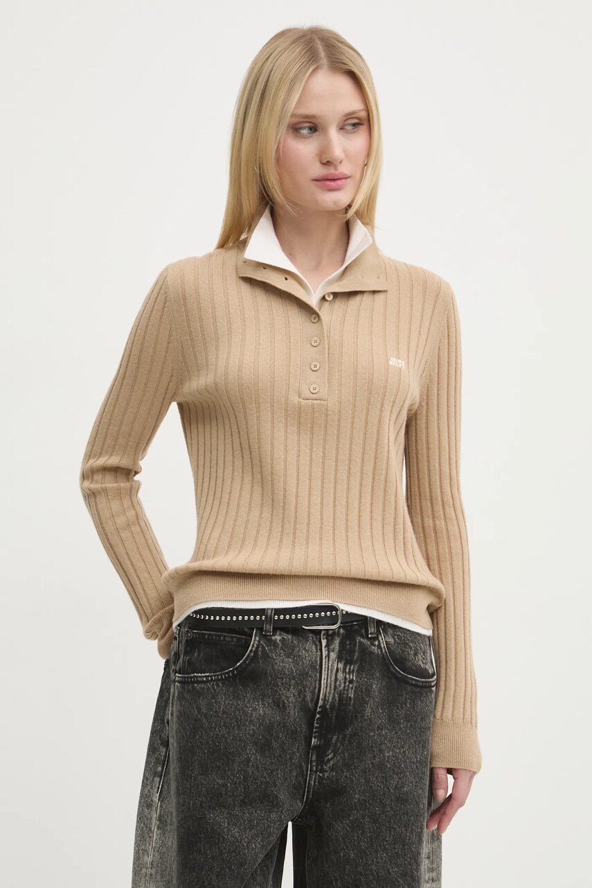 Miss Sixty pulover de lână 6L4RJ1390000 femei, culoarea bej, light, 6L4RJ1390000