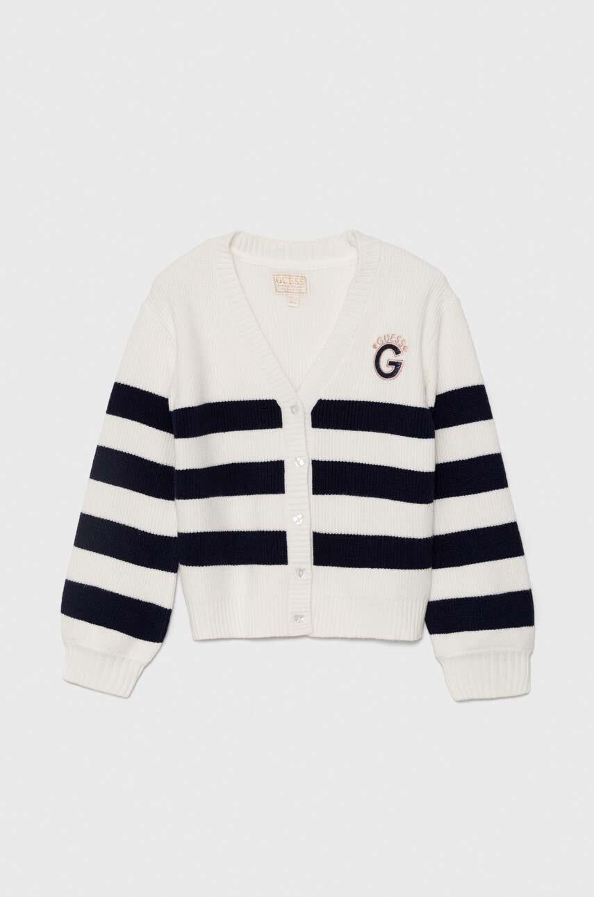 

Детски пуловер Guess в бяло K4YR06 Z3FU0, Бял