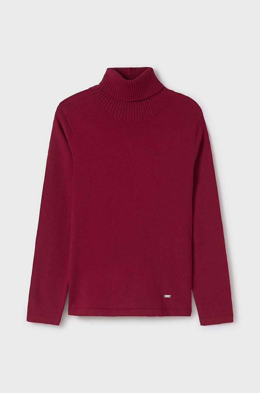 Mayoral pulover copii culoarea bordo, 345