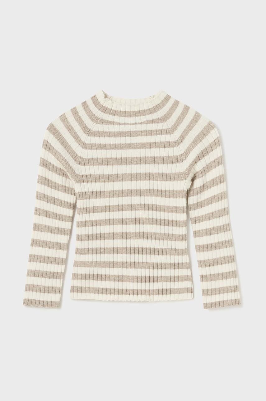 Mayoral pulover bebe culoarea bej, light, 2046