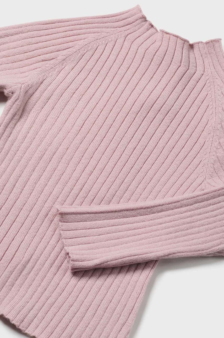 Свитер для младенцев Mayoral цвет розовый лёгкий 2046