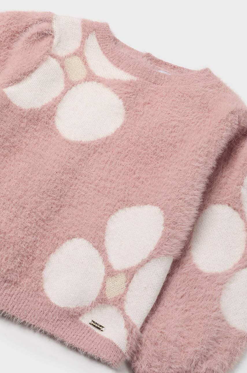 Светр для немовлят Mayoral колір рожевий 2321