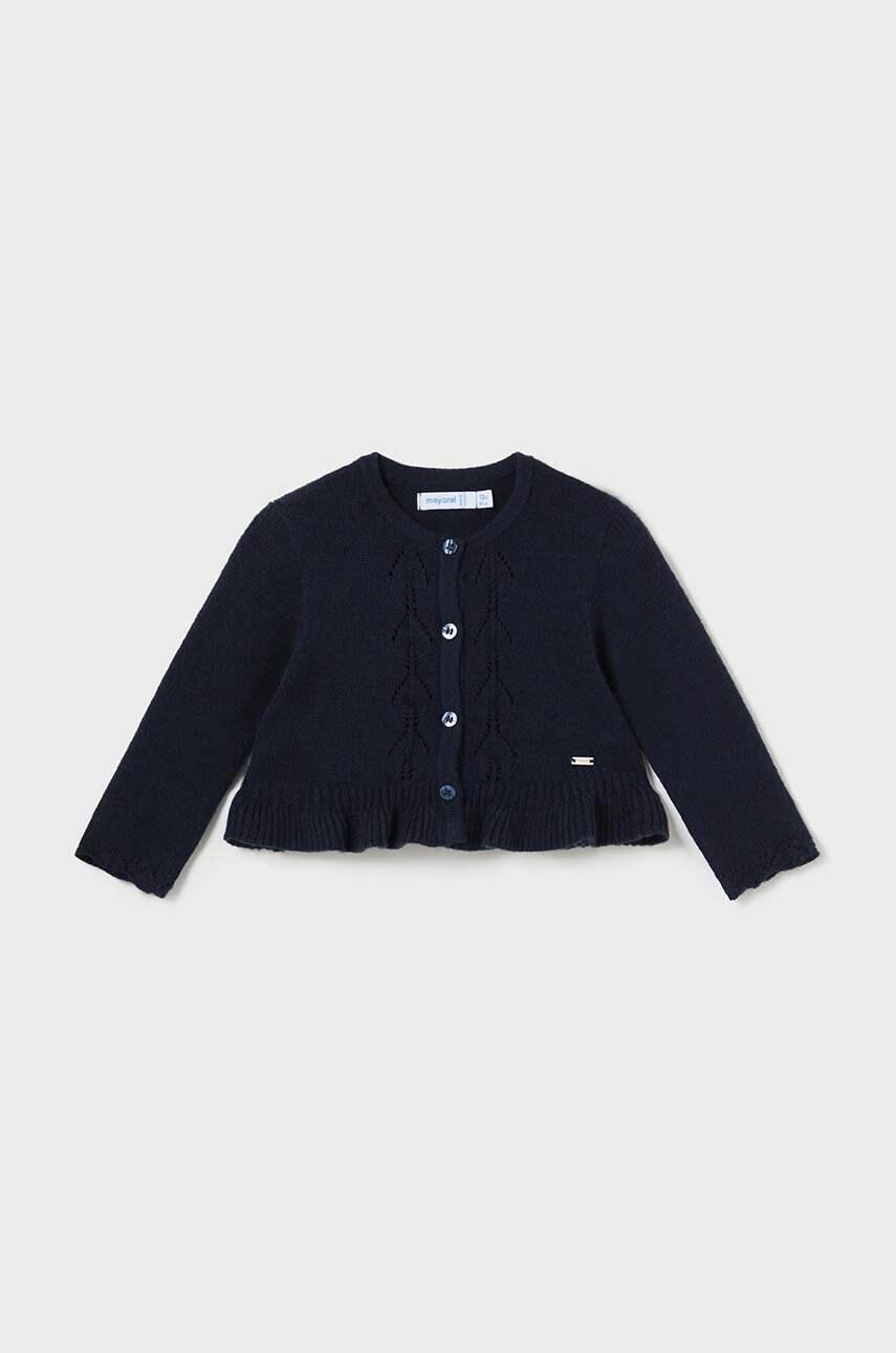 Mayoral cardigan bebe culoarea albastru marin, light, 2326