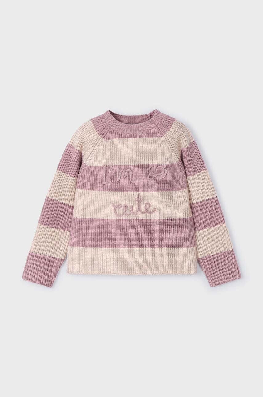 Mayoral pulover copii culoarea roz, 4357