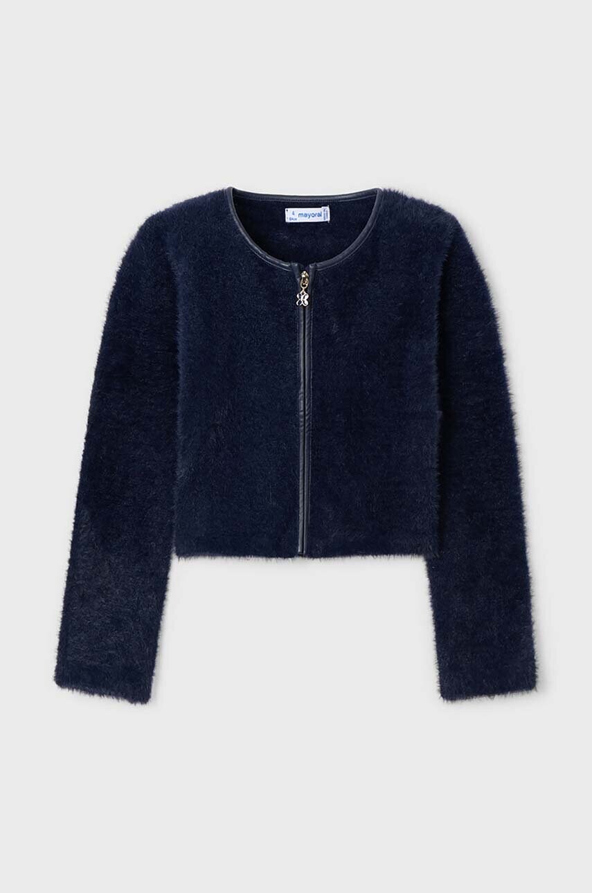 Mayoral cardigan copii culoarea albastru marin, light, 4363