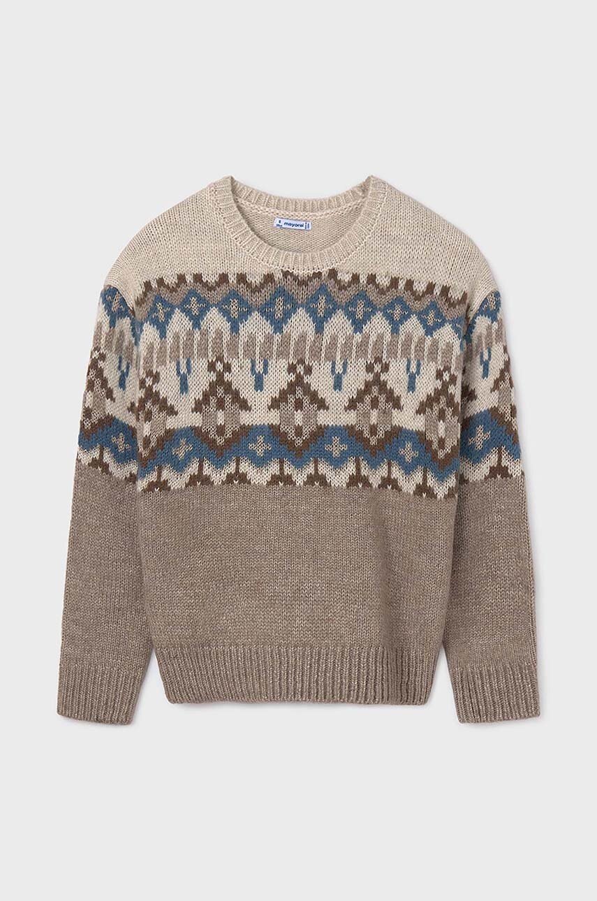 Детский свитер Mayoral цвет бежевый 7304