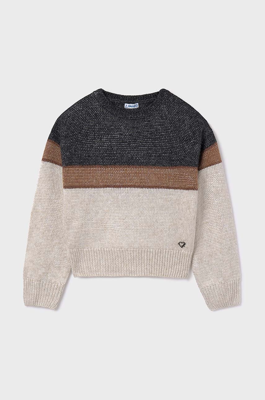 Детский свитер Mayoral цвет серый 7309 в Житомире Детский свитер Mayoral цвет серый 7309 в Житомире