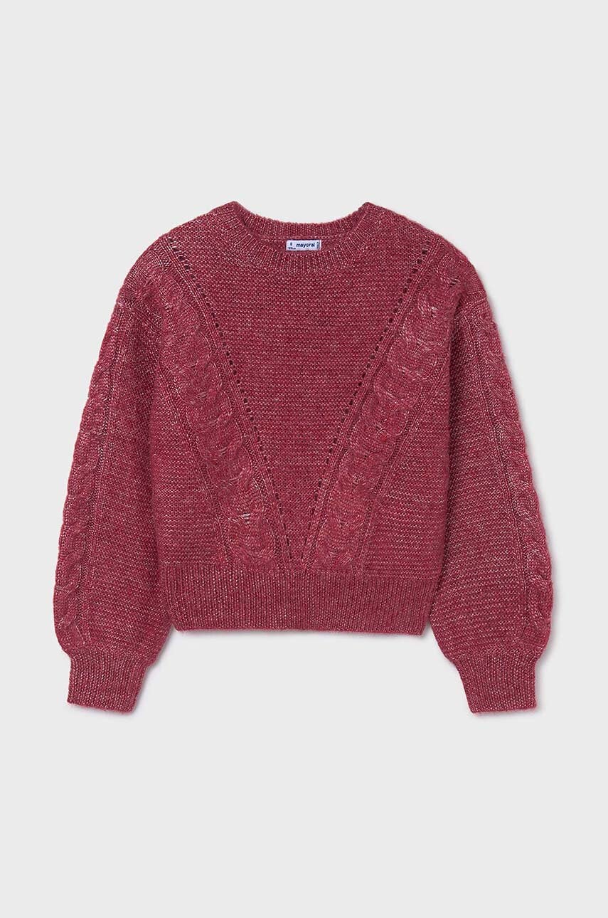 Дитячий светр з домішкою вовни Mayoral колір рожевий 7310 в Вінниці Дитячий светр з домішкою вовни Mayoral колір рожевий 7310 в Вінниці