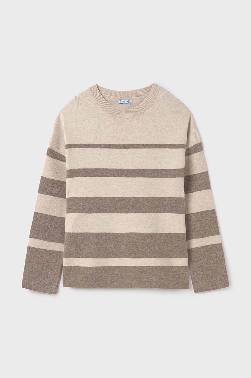 Mayoral pulover copii culoarea bej, light, 7311