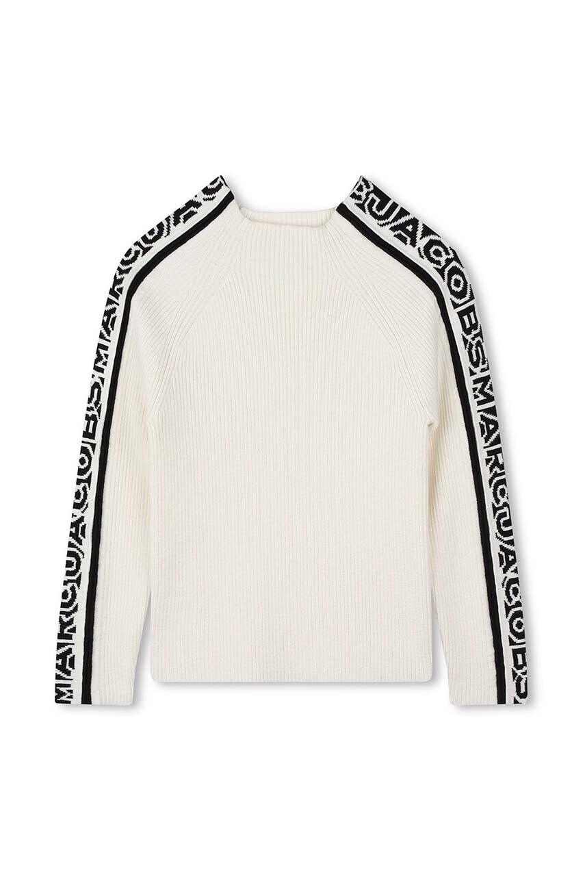 Дитячий светр з домішкою вовни Marc Jacobs колір сірий W60268 в Черкассах Дитячий светр з домішкою вовни Marc Jacobs колір сірий W60268 в Черкассах