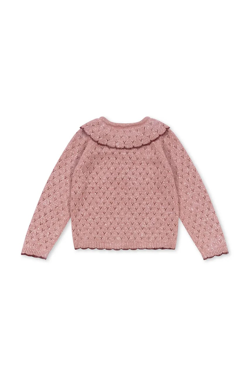 Детский кардиган Konges Sløjd HOLIDAY KNIT CARDIGAN цвет розовый KS101994 Детский кардиган Konges Sløjd HOLIDAY KNIT CARDIGAN цвет розовый KS101994