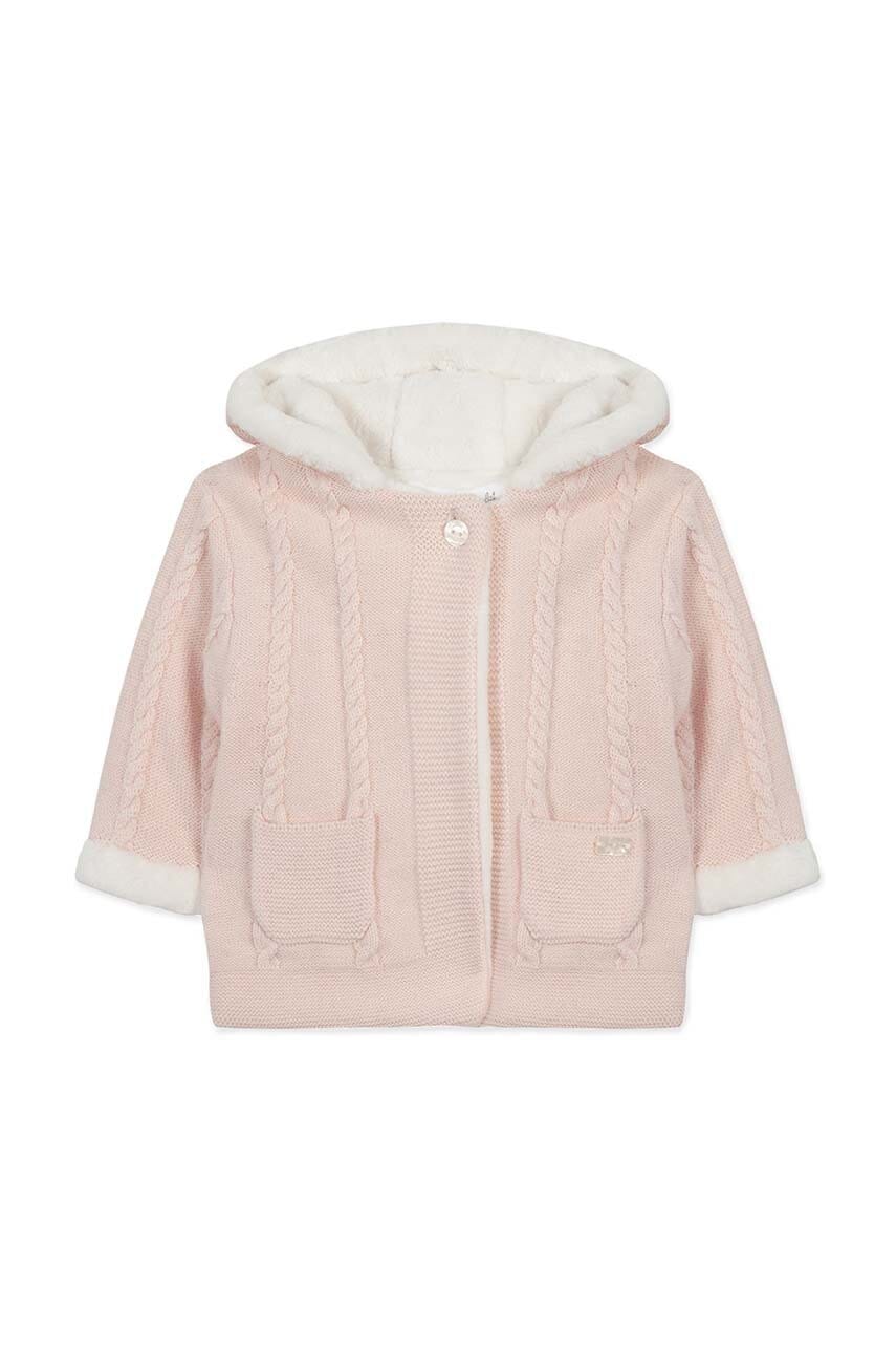 Tartine et Chocolat cardigan bebe culoarea roz, TZ40000
