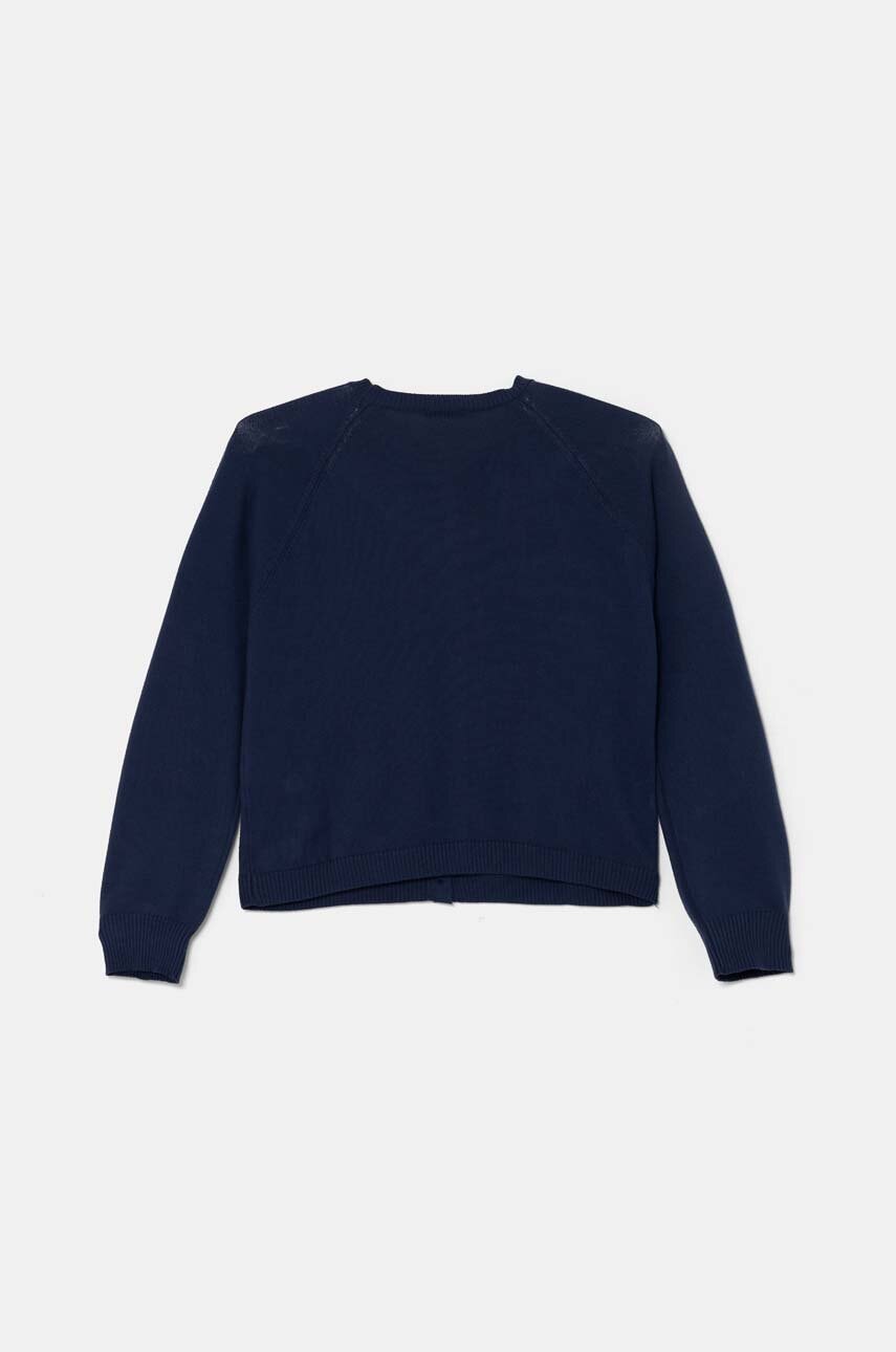 Детский хлопковый кардиган United Colors of Benetton цвет синий лёгкий 1098C500O в Ровном Детский хлопковый кардиган United Colors of Benetton цвет синий лёгкий 1098C500O в Ровном