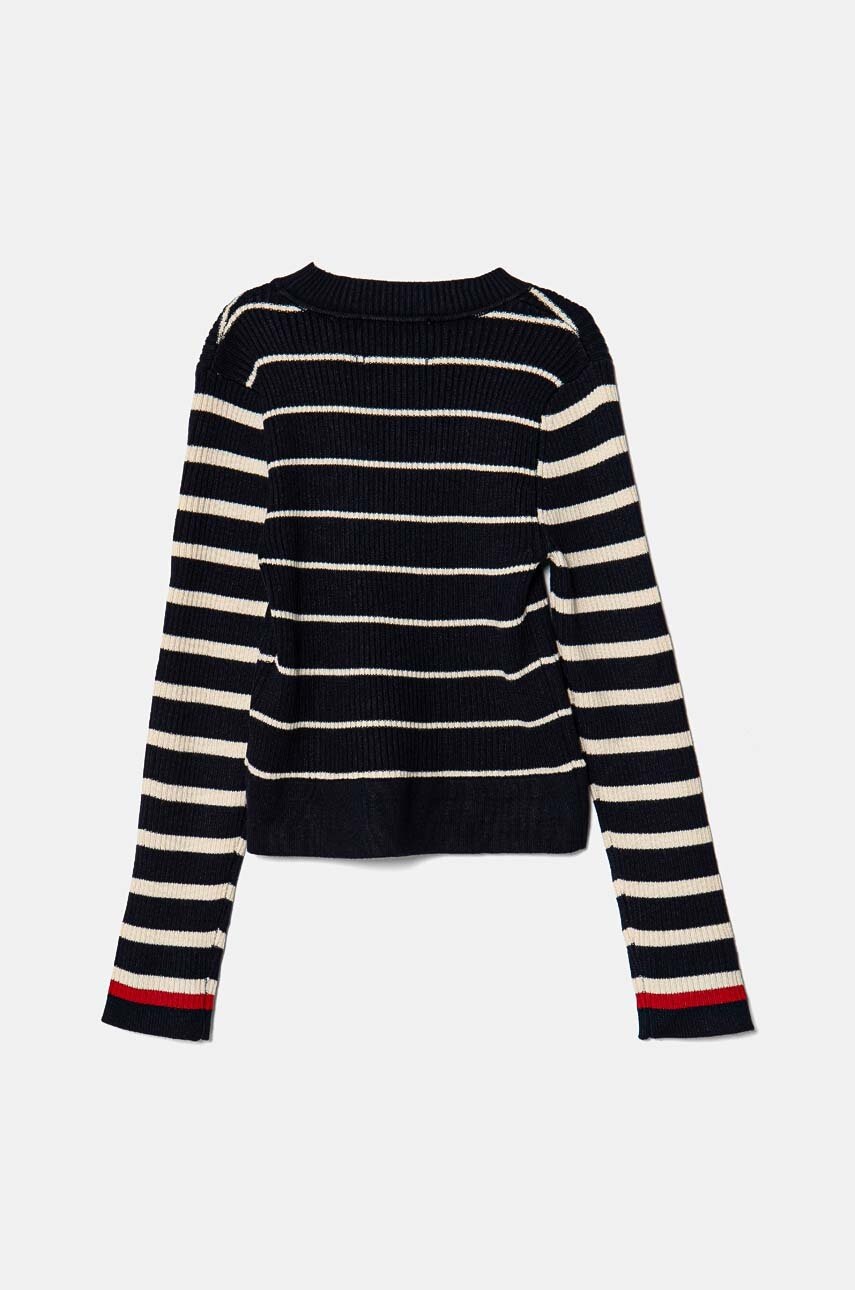 Детский свитер Pepe Jeans WINFREY цвет синий лёгкий PG701093