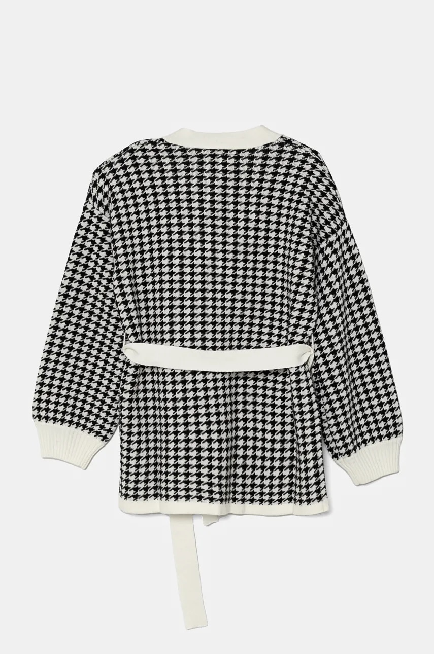 Детский кардиган с примесью шерсти Guess цвет чёрный J4BR00 Z3K10 Детский кардиган с примесью шерсти Guess цвет чёрный J4BR00 Z3K10