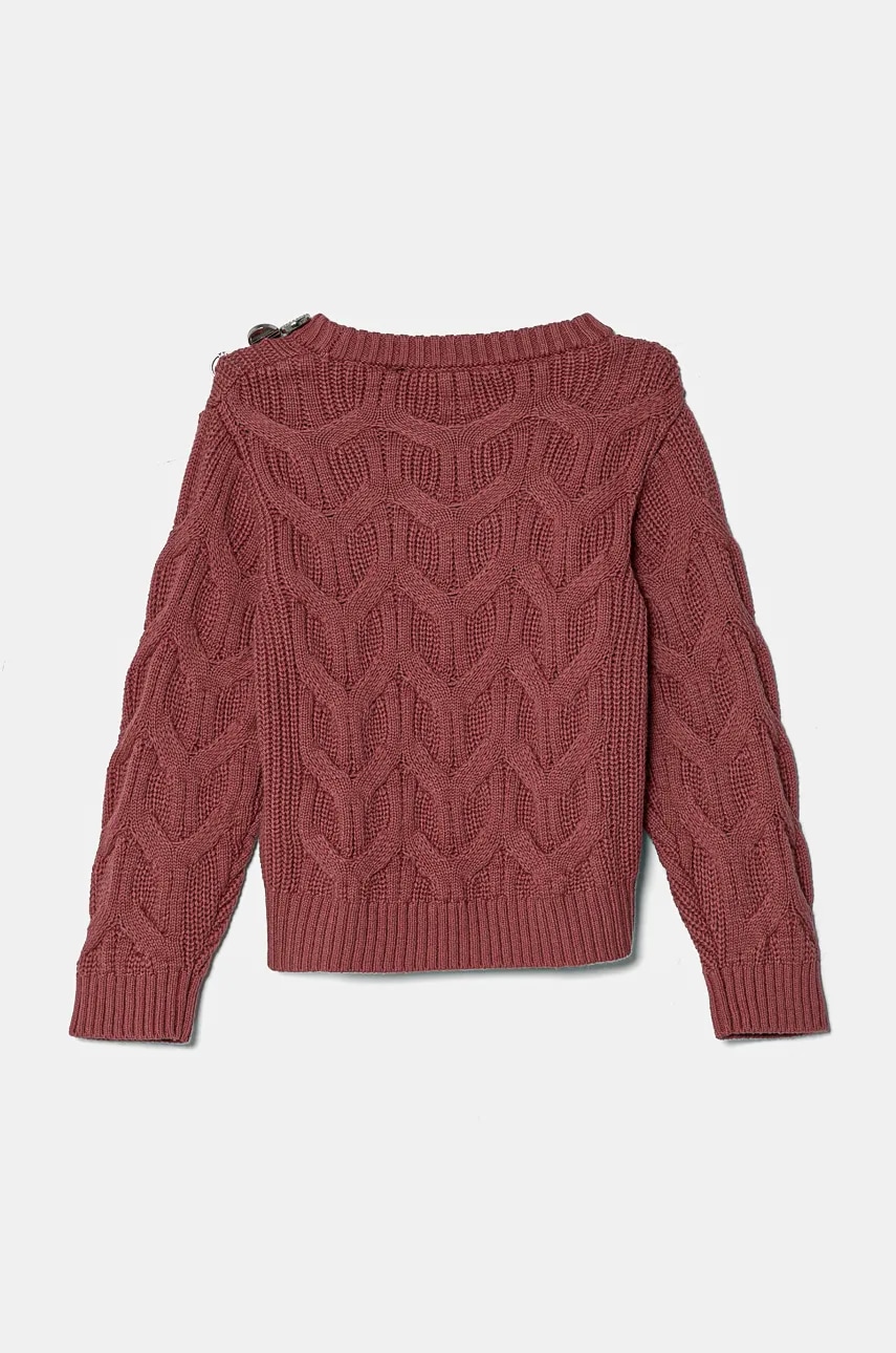 Детский свитер с примесью шерсти Guess цвет розовый J4BR09 Z37L1 Детский свитер с примесью шерсти Guess цвет розовый J4BR09 Z37L1