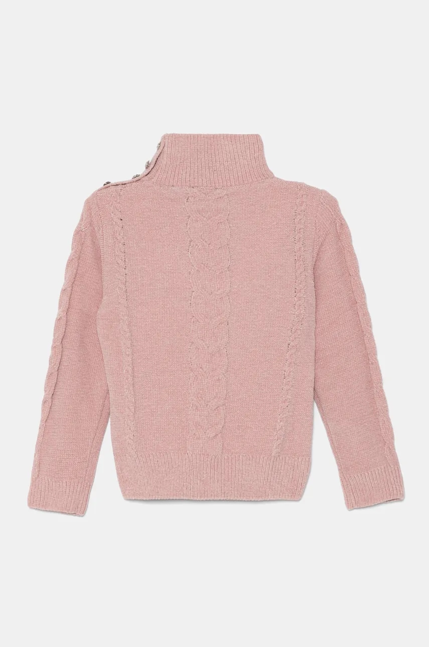 Детский свитер Guess цвет розовый J4BR11 Z39O0 Детский свитер Guess цвет розовый J4BR11 Z39O0