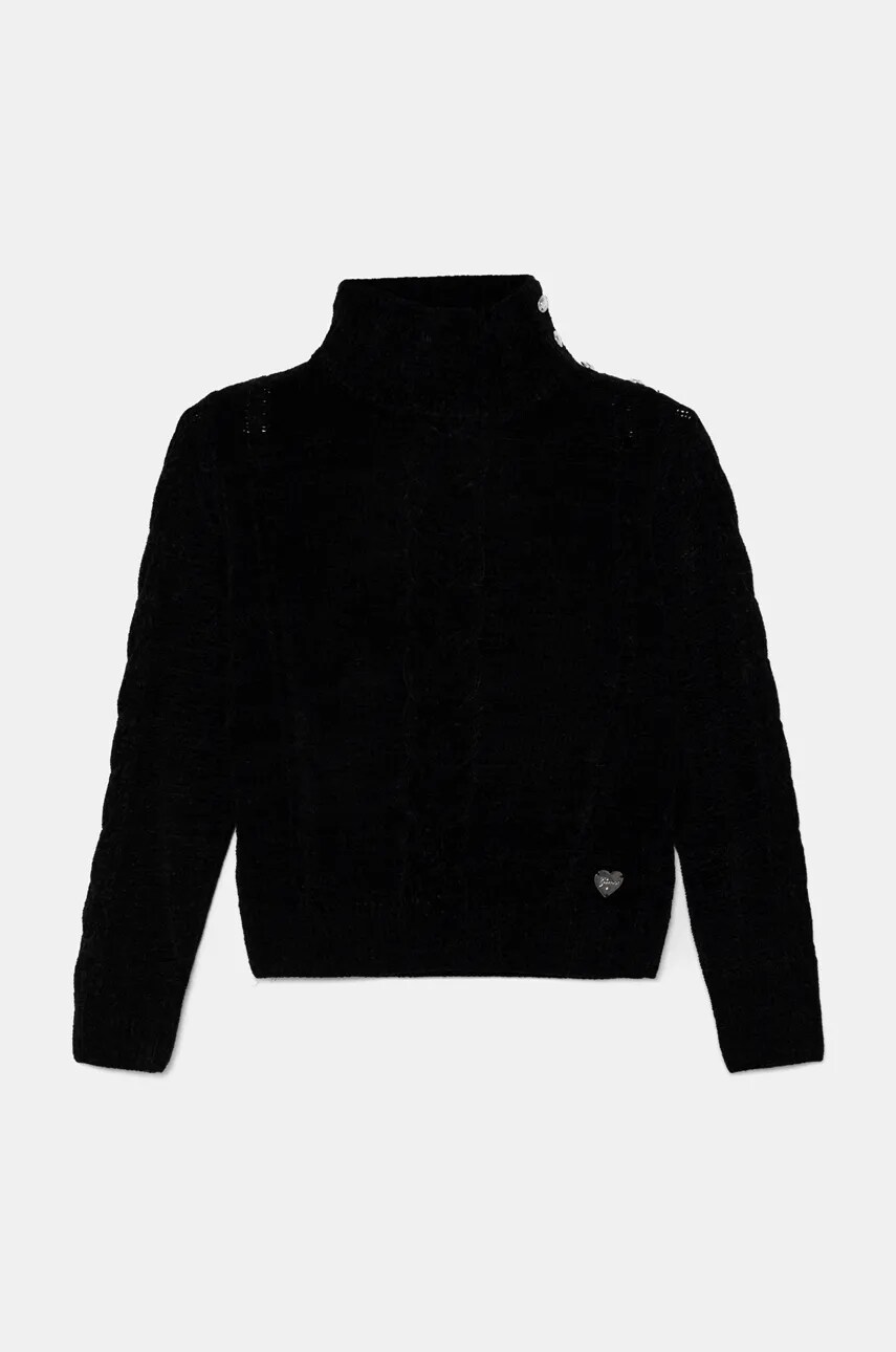 Levně Dětský svetr Guess černá barva, J4BR11 Z39O0