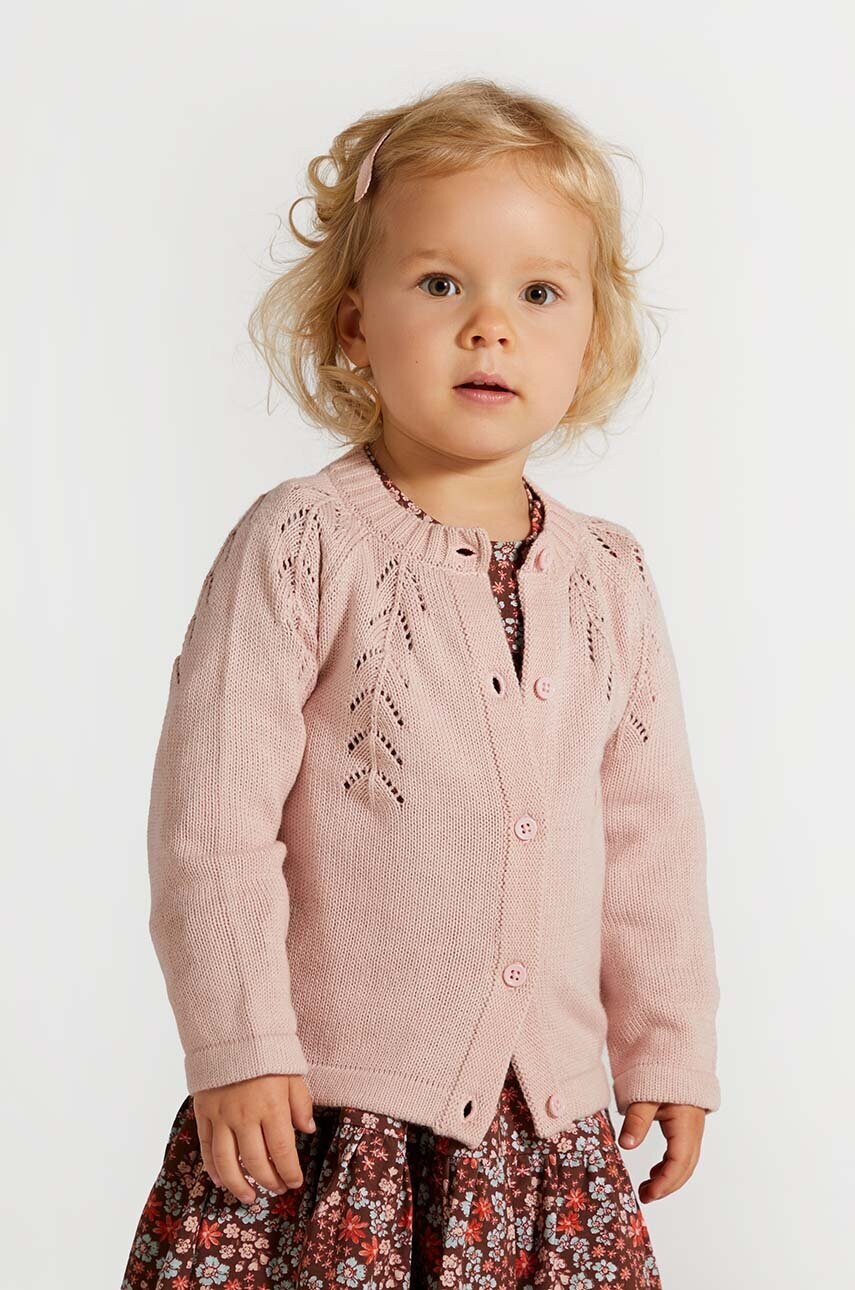

Бебешка жилетка Coccodrillo в розово CUTE GIRL NEWBORN, Розов