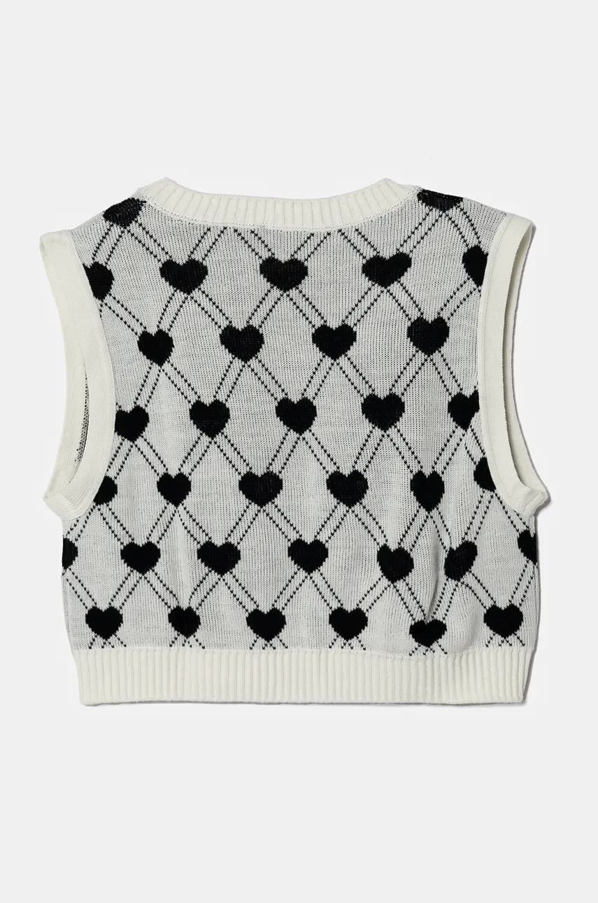 Детский жилет United Colors of Benetton цвет бежевый 1070Q400J