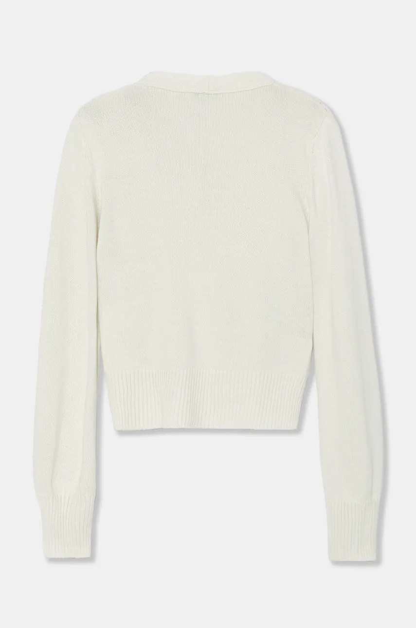 Дитячий светр United Colors of Benetton колір бежевий легкий 1370C601Q