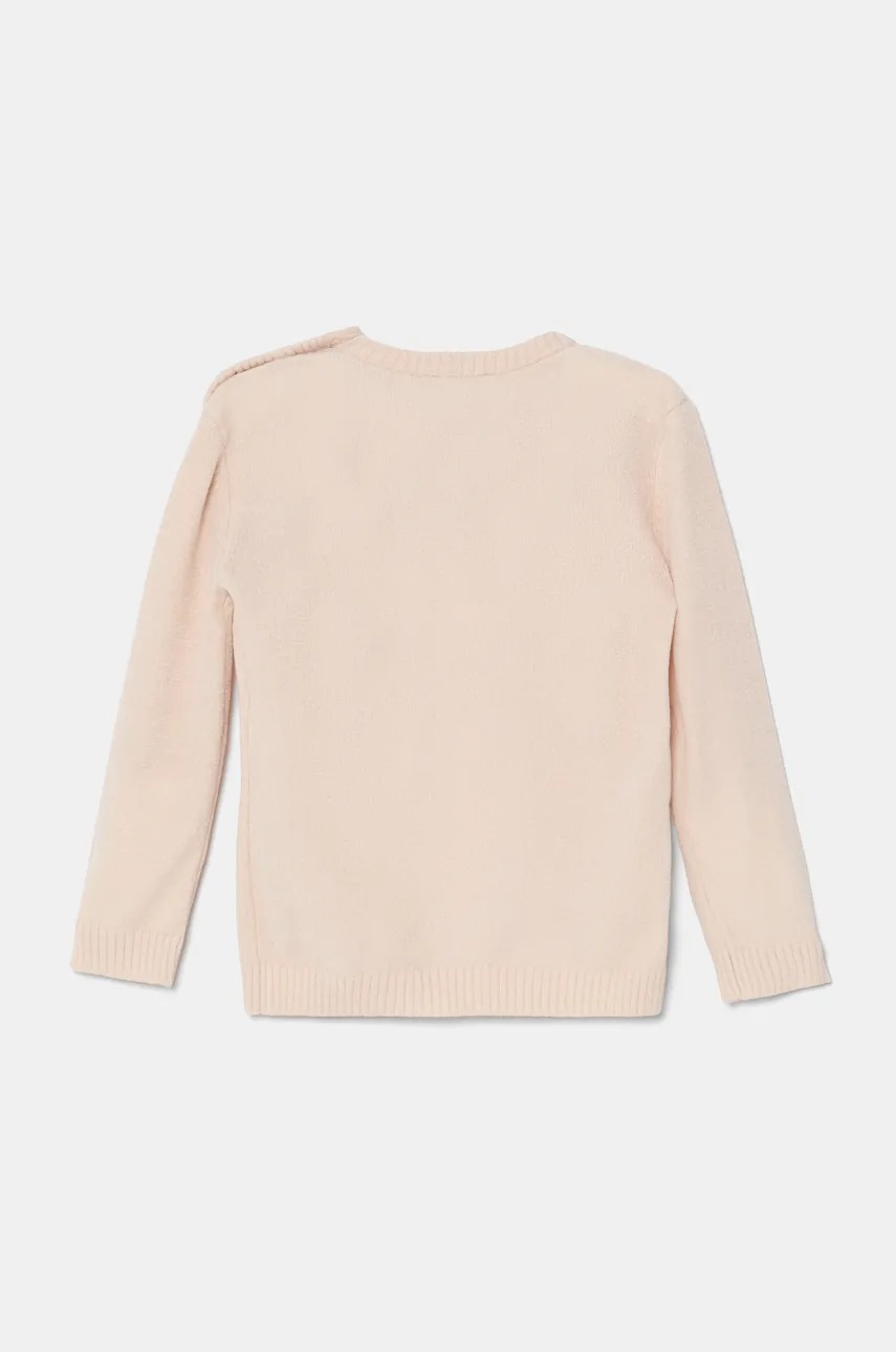 Светр для немовлят United Colors of Benetton колір бежевий легкий 16AKA1017