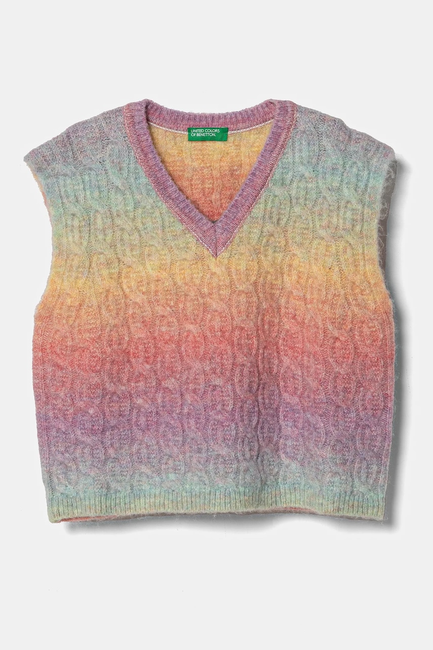 United Colors of Benetton pulover copii 18N3C400K