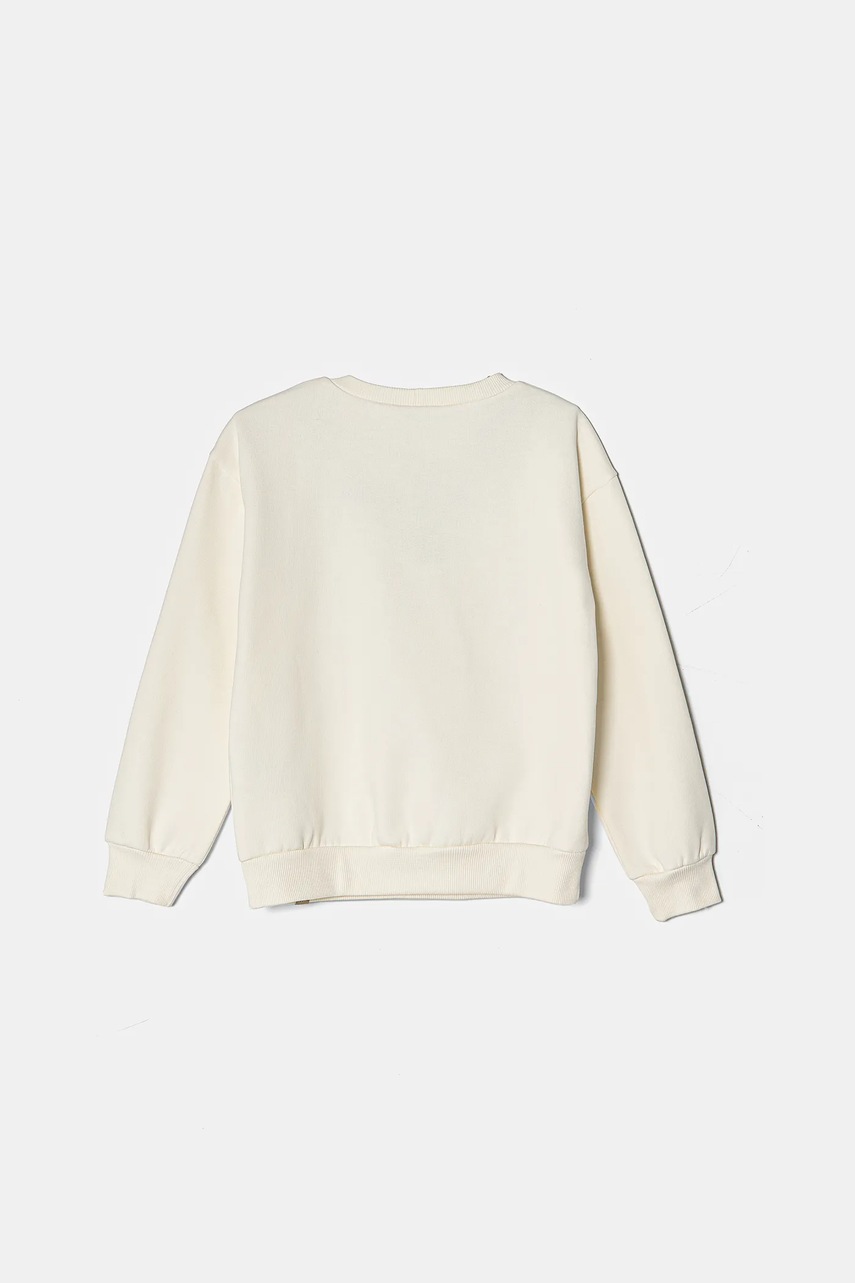 Детская кофта United Colors of Benetton цвет бежевый с принтом 3J73C10LB