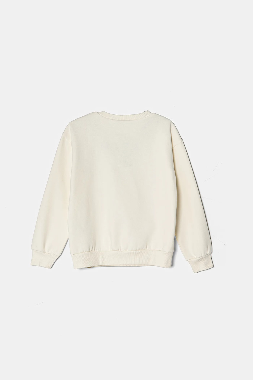 Детская кофта United Colors of Benetton цвет бежевый с принтом 3J73C10LB Детская кофта United Colors of Benetton цвет бежевый с принтом 3J73C10LB