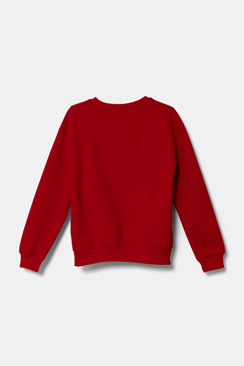 Детская кофта United Colors of Benetton цвет красный с принтом 3J73C10LB