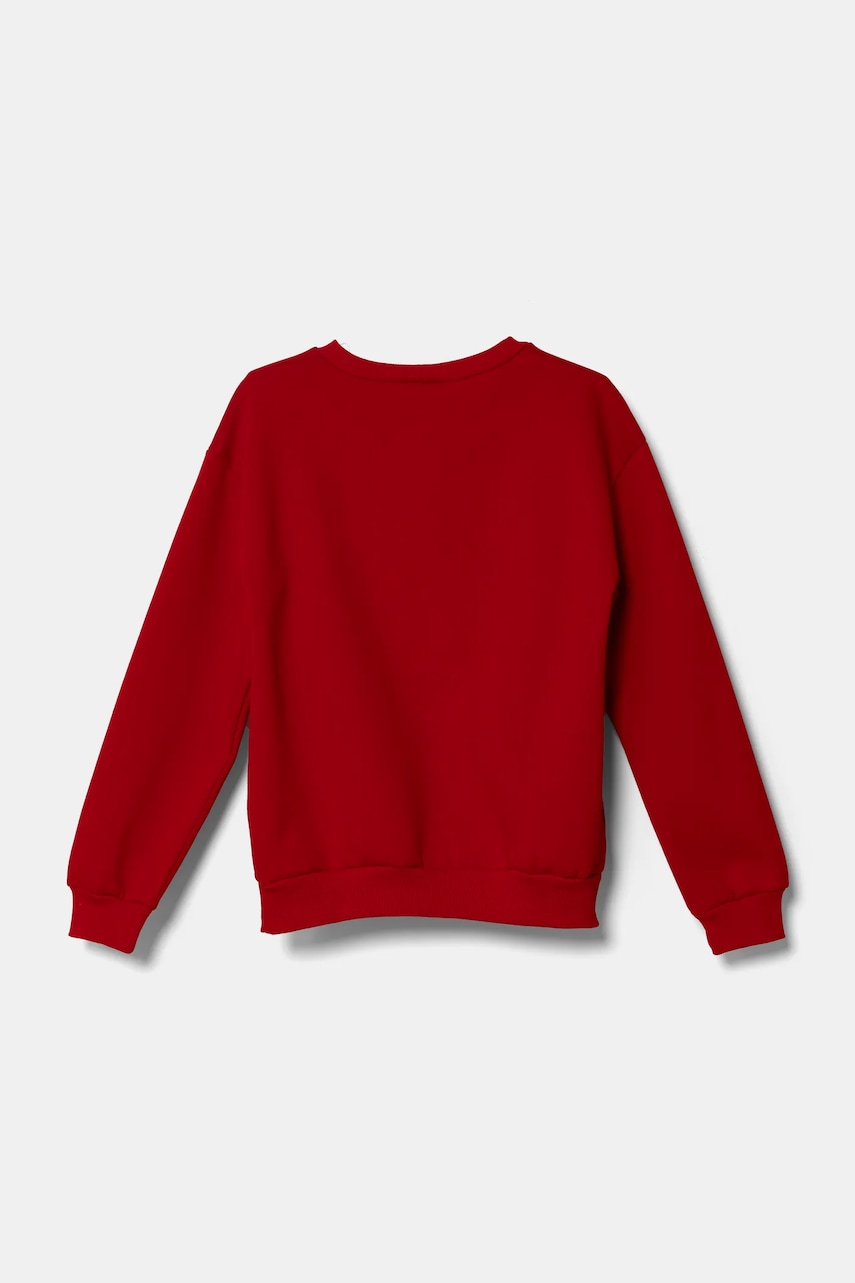 Детская кофта United Colors of Benetton цвет красный с принтом 3J73C10LB Детская кофта United Colors of Benetton цвет красный с принтом 3J73C10LB