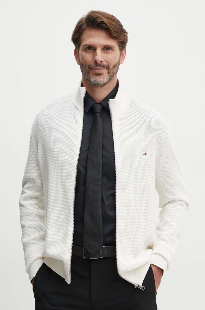

Памучна жилетка Tommy Hilfiger в бежово MW0MW35472, Бежов