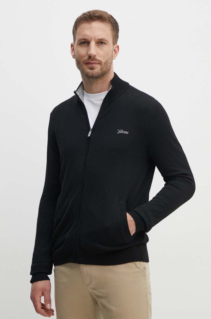 

Пуловер с вълна Guess DARRELL мъжки в черно M4YR03 Z3052, Черен