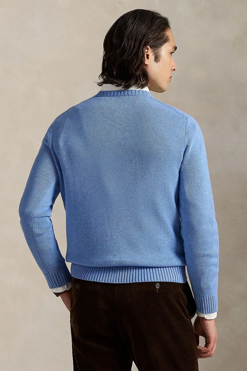 Хлопковый свитер Polo Ralph Lauren лёгкий 710810846 Хлопковый свитер Polo Ralph Lauren лёгкий 710810846