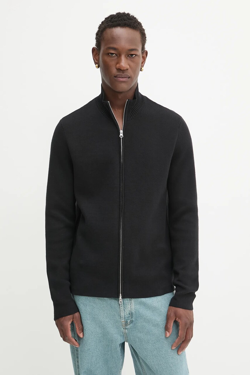 Samsoe Samsoe cardigan SANIKLAS culoarea bej, M24300028
