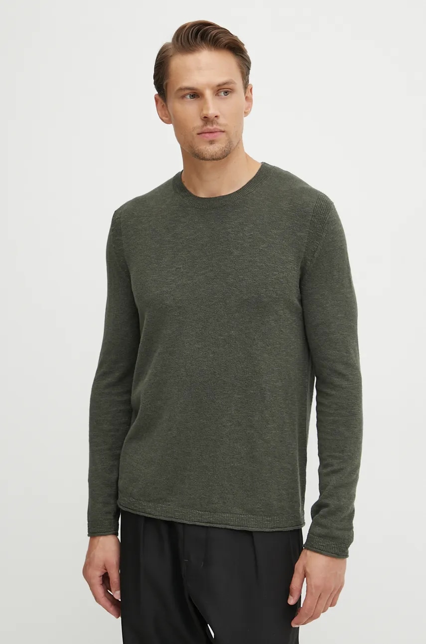 Sisley pulover barbati, culoarea verde, light, 1VGHS103Q Sisley pulover barbati, culoarea verde, light, 1VGHS103Q