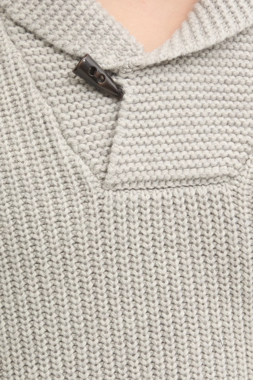 Πουλόβερ με προσθήκη μαλλιού Superdry ανδρικά, χρώμα: γκρι, M6110626A-07Q φωτογραφία