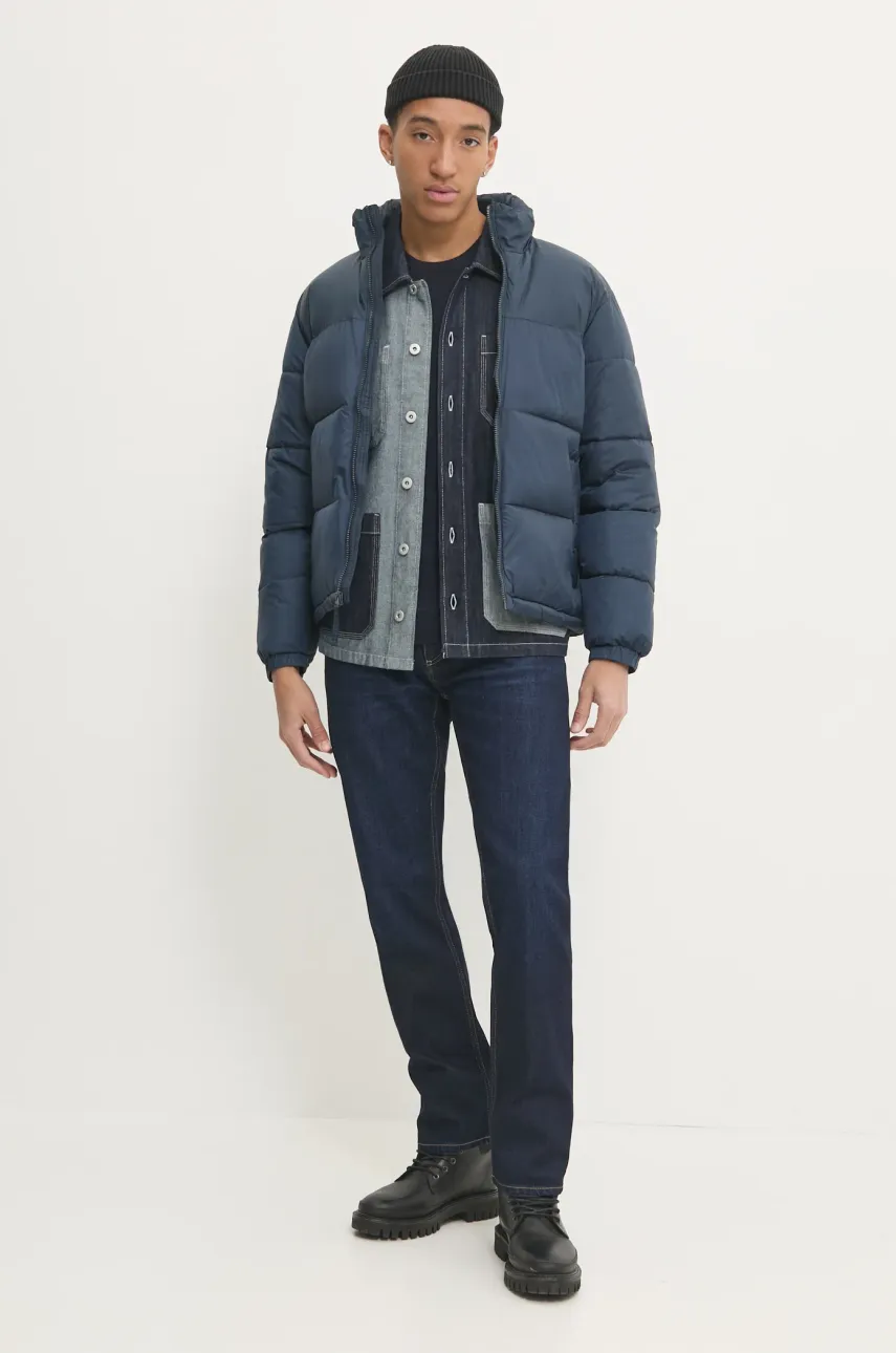 Свитер с примесью шерсти Superdry мужской цвет синий M6110641A-5EJ Свитер с примесью шерсти Superdry мужской цвет синий M6110641A-5EJ