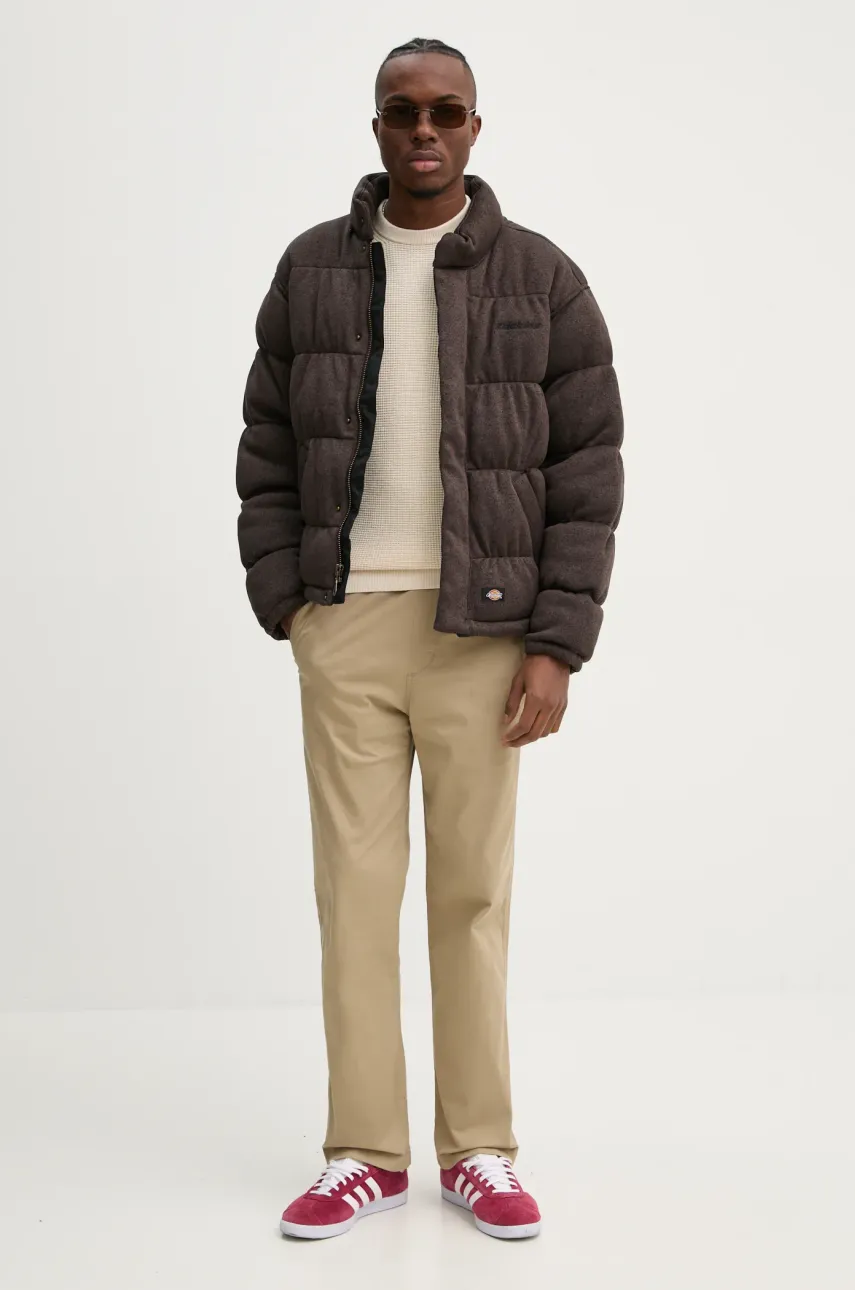 Бавовняний светр Superdry колір бежевий  M6110657A-6ZC