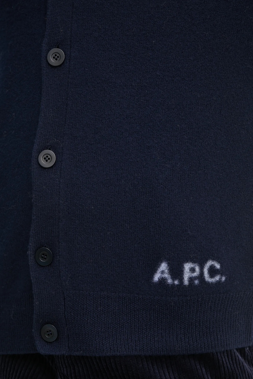 Vlnený kardigán A.P.C. kenny